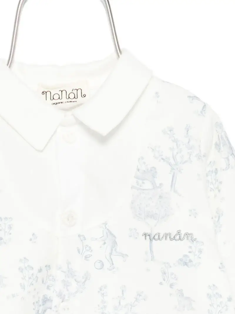 Set neonato azzurro con stampa miniatura 3