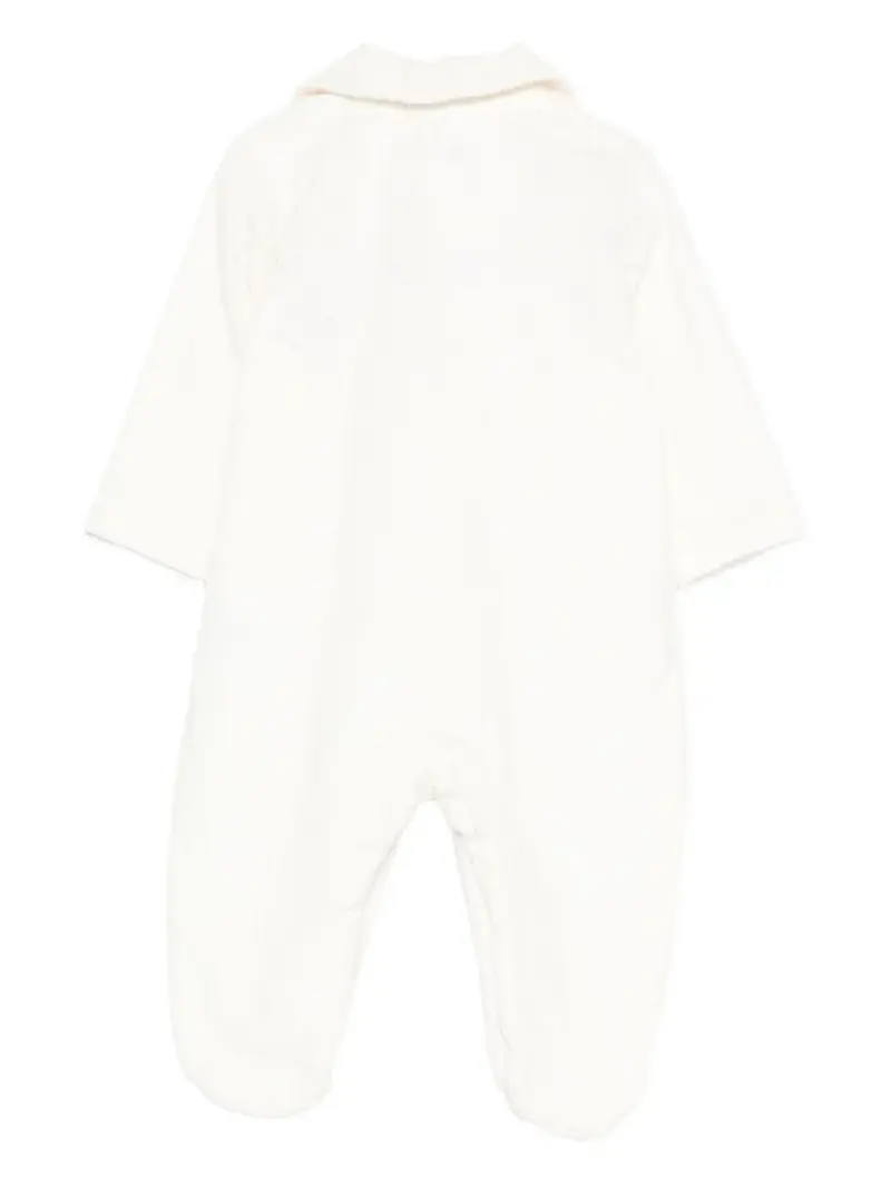 Tutina panna con bottoni miniatura 2