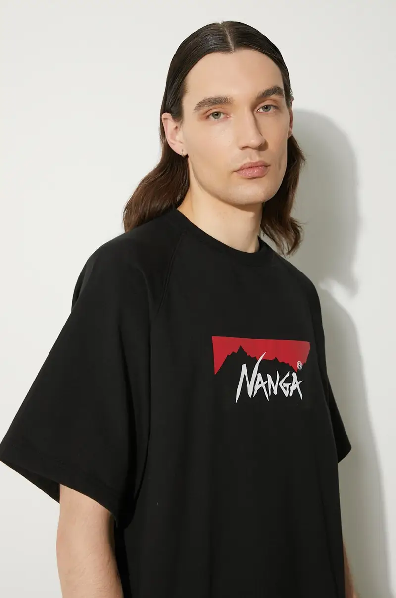 Nanga T-shirt Uomo Nero 2253818