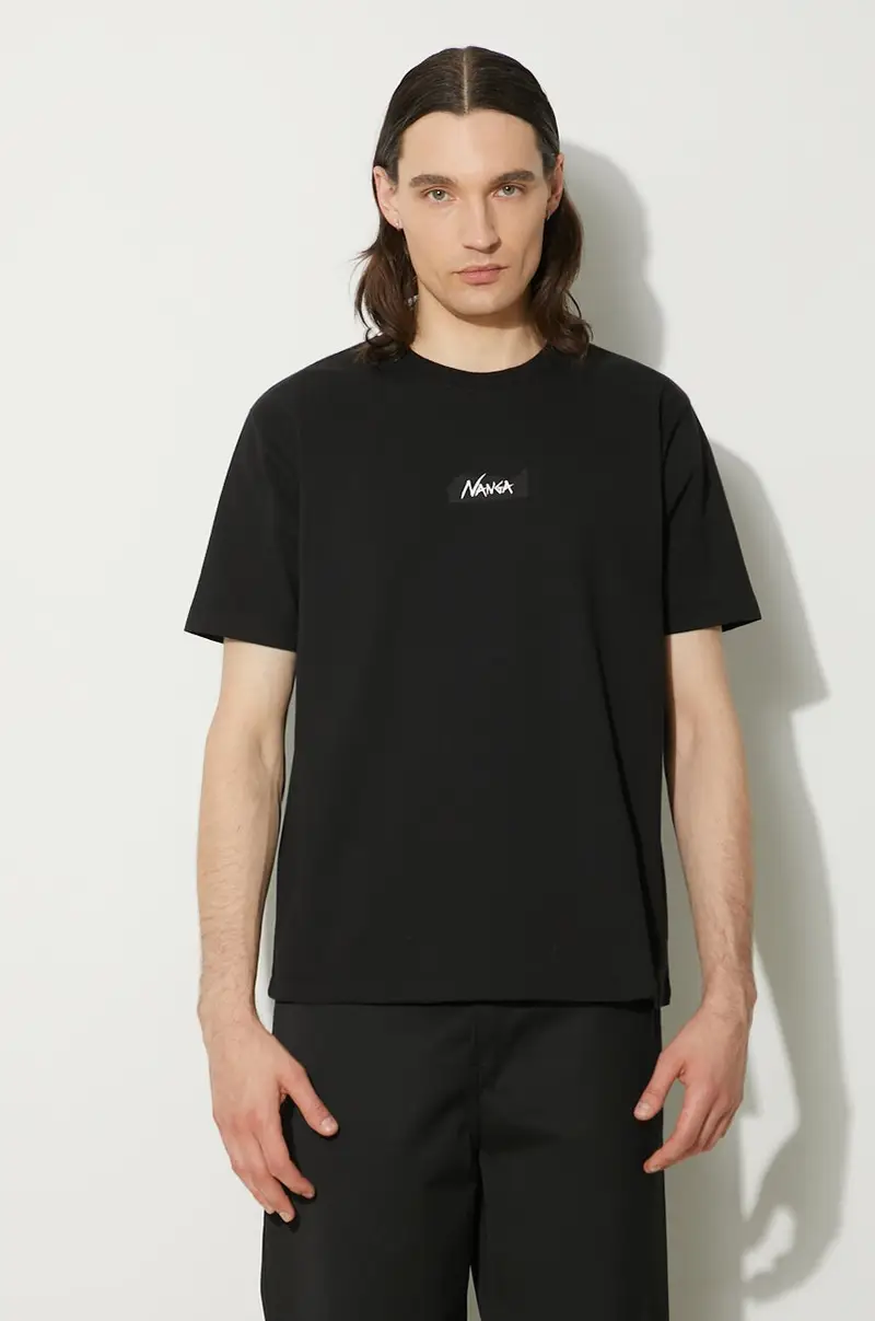 Nanga T-shirt Uomo Nero 2253744
