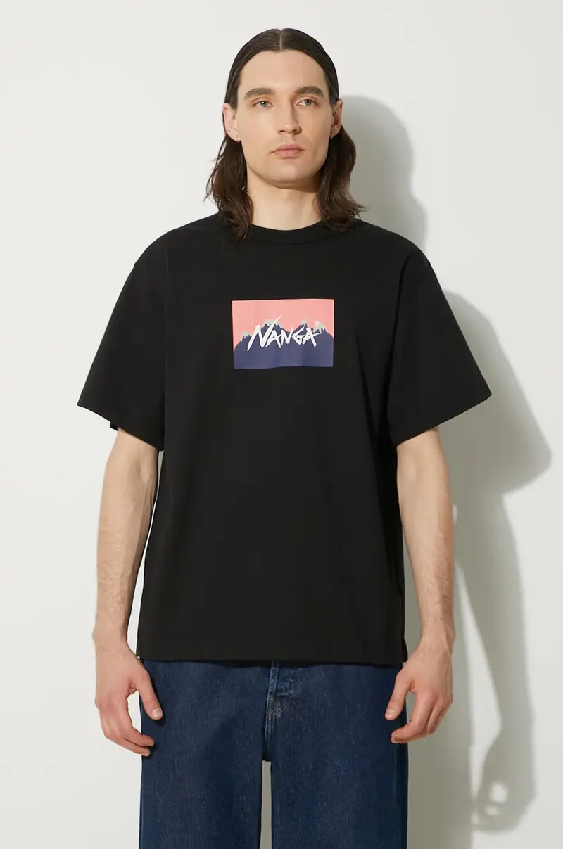 Nanga T-shirt Uomo Nero 2253813