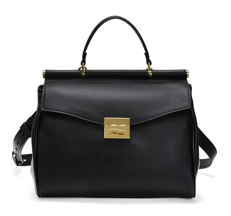 Borsa a mano e tracolla Nannini Firenze Amira Nera