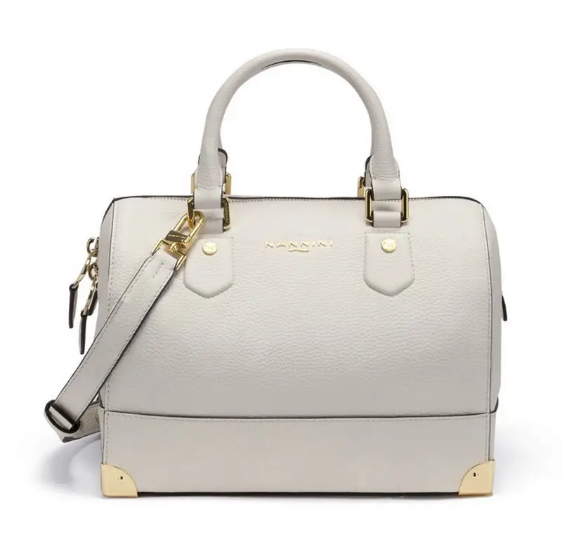 Borsa a mano e tracolla Nannini Firenze Danuta Bianca