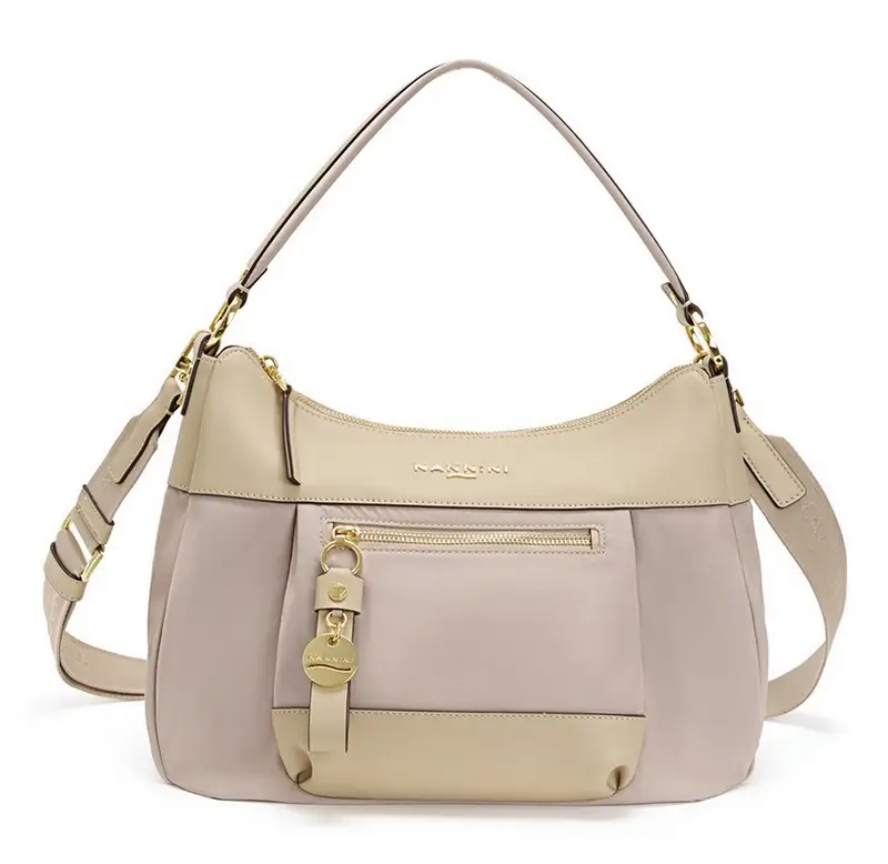 Borsa a spalla e tracolla Nannini Firenze Liberty Beige