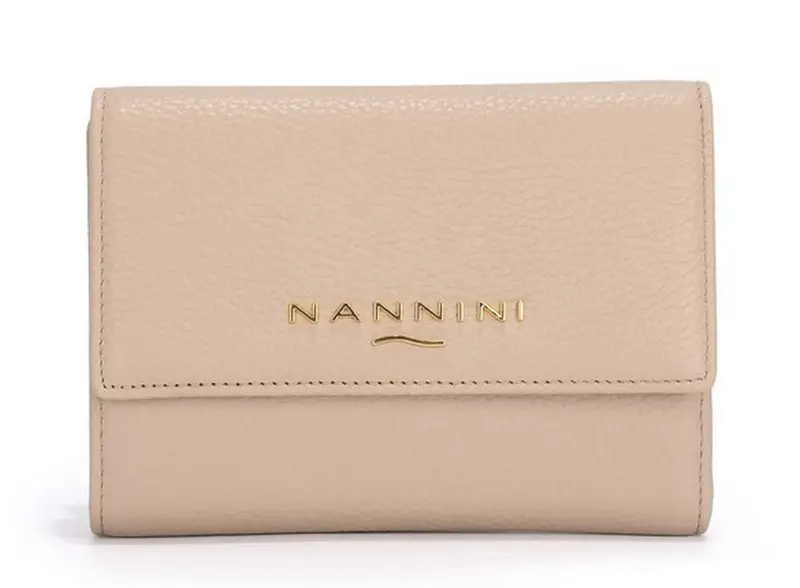 Portafoglio donna Nannini Firenze Wallis Beige