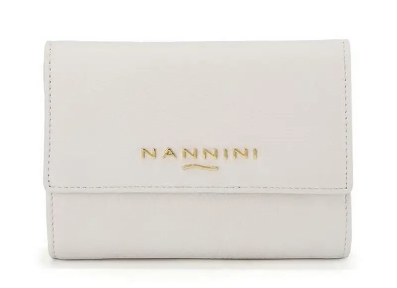 Portafoglio donna Nannini Firenze Wallis Bianco