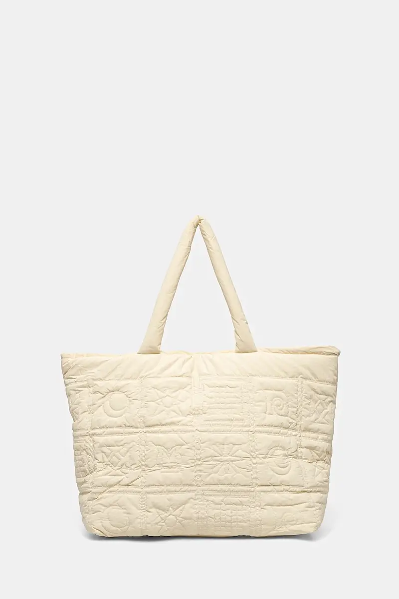 borsetta SYMBOLQUILTTOTE colore beige NU24FWBT12611