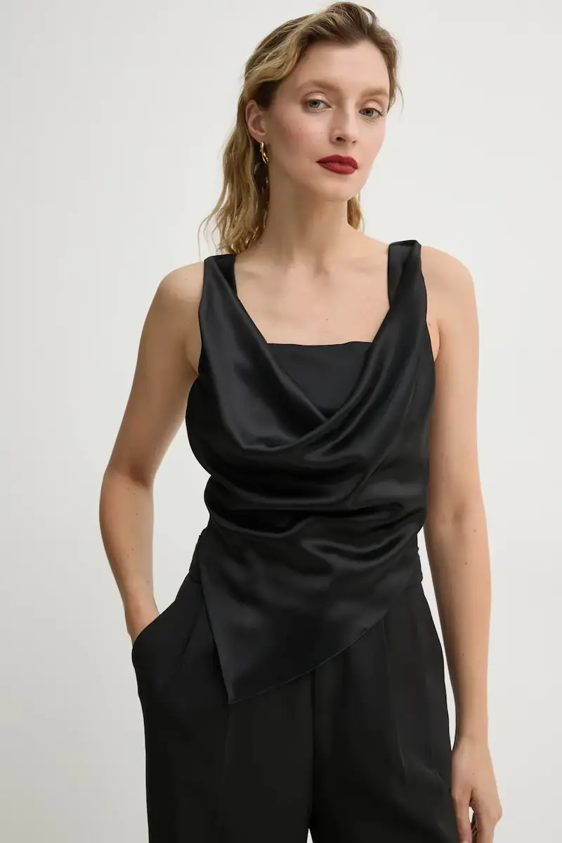 camicetta PETRA donna colore nero NW22CRTP02599