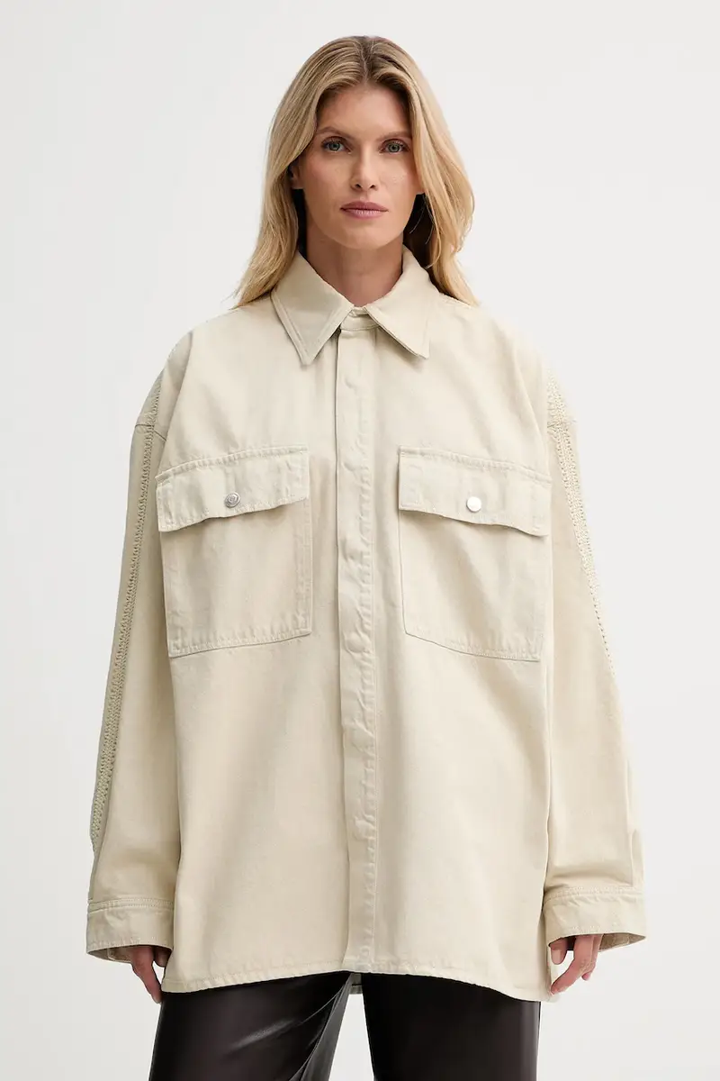 Nanushka Jeans Donna Beige 3765476