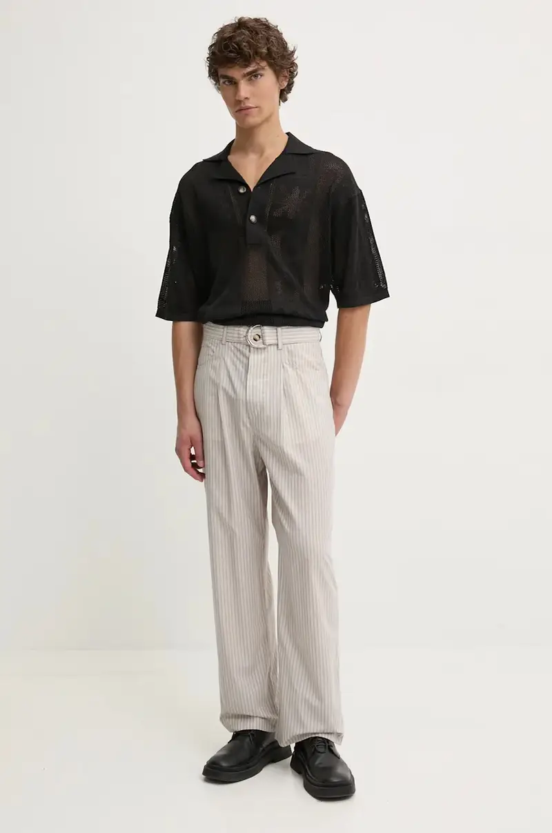 camicia JASIM uomo colore nero NM24PFSH01799 miniatura 2