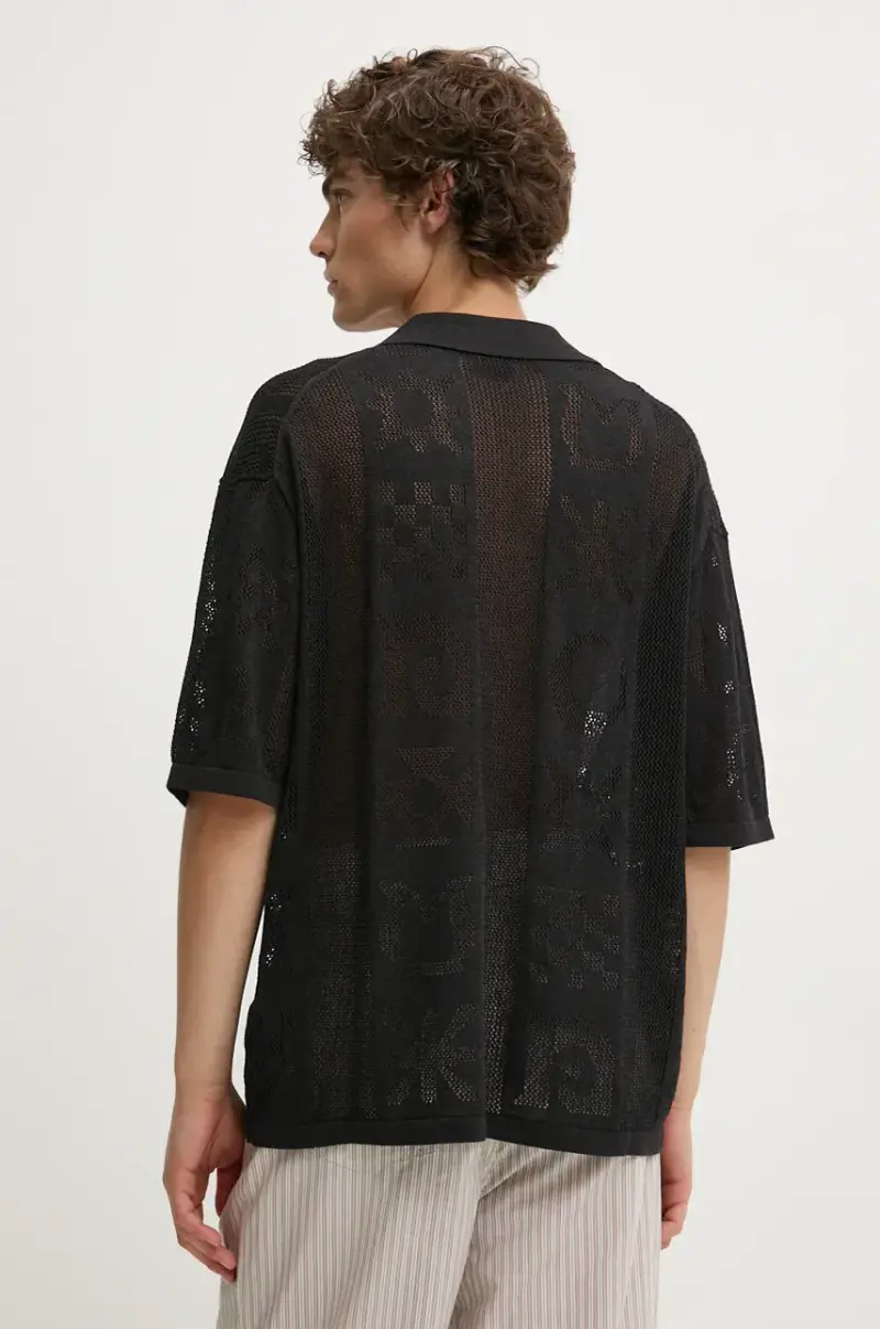 camicia JASIM uomo colore nero NM24PFSH01799 miniatura 3