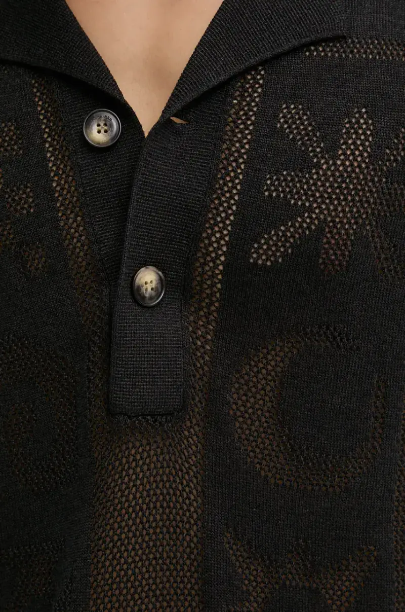 camicia JASIM uomo colore nero NM24PFSH01799 miniatura 5