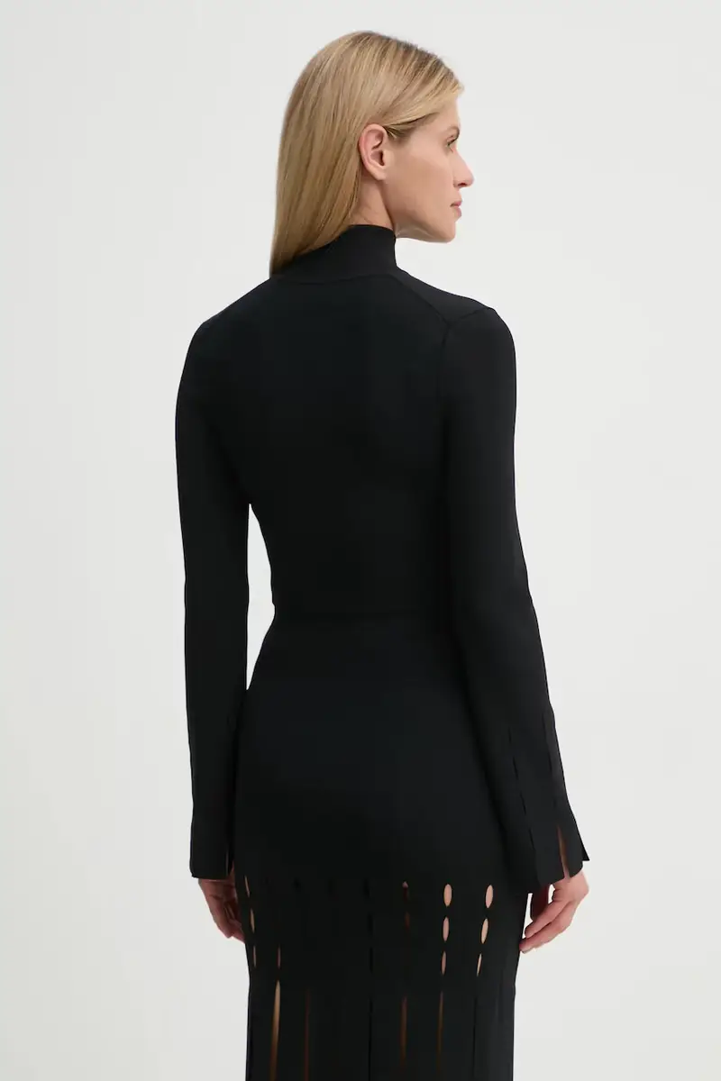 Nanushka Cardigan Donna Nero 3635928 miniatura 3