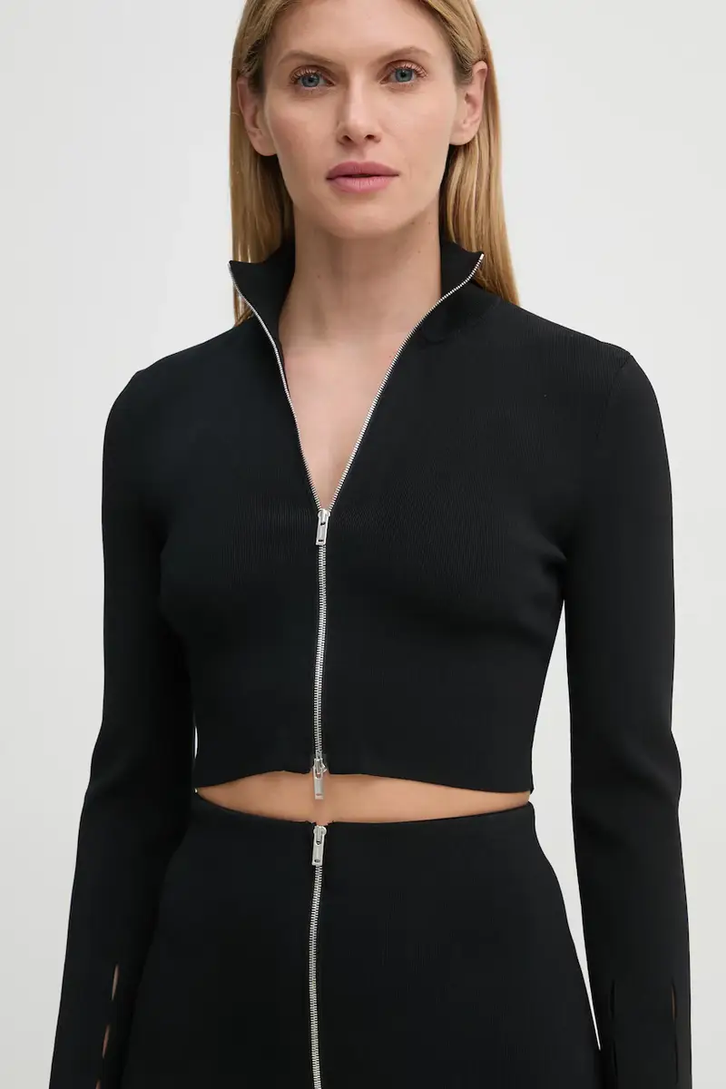 Nanushka Cardigan Donna Nero 3635928 miniatura 4