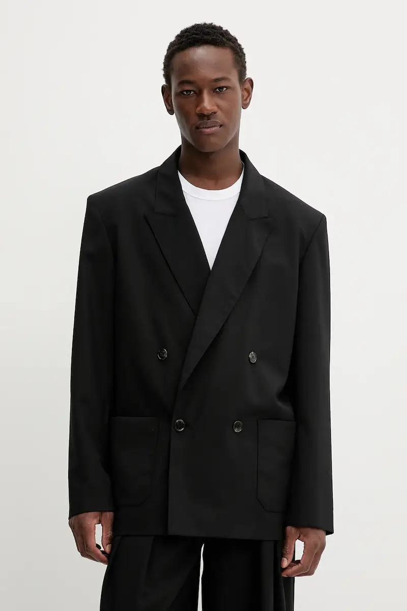 giacca DERIK uomo colore nero NM25SSOW12599