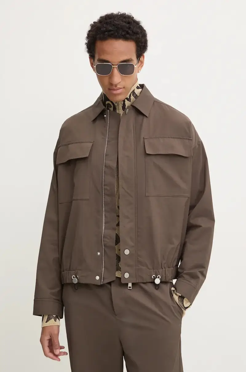 giacca EMERIC uomo colore marrone NM24PFJK00797 miniatura 4