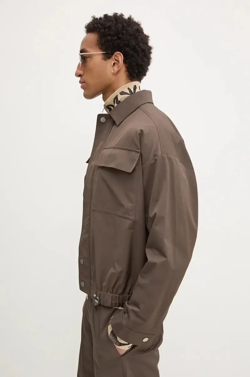 giacca EMERIC uomo colore marrone NM24PFJK00797 miniatura 5