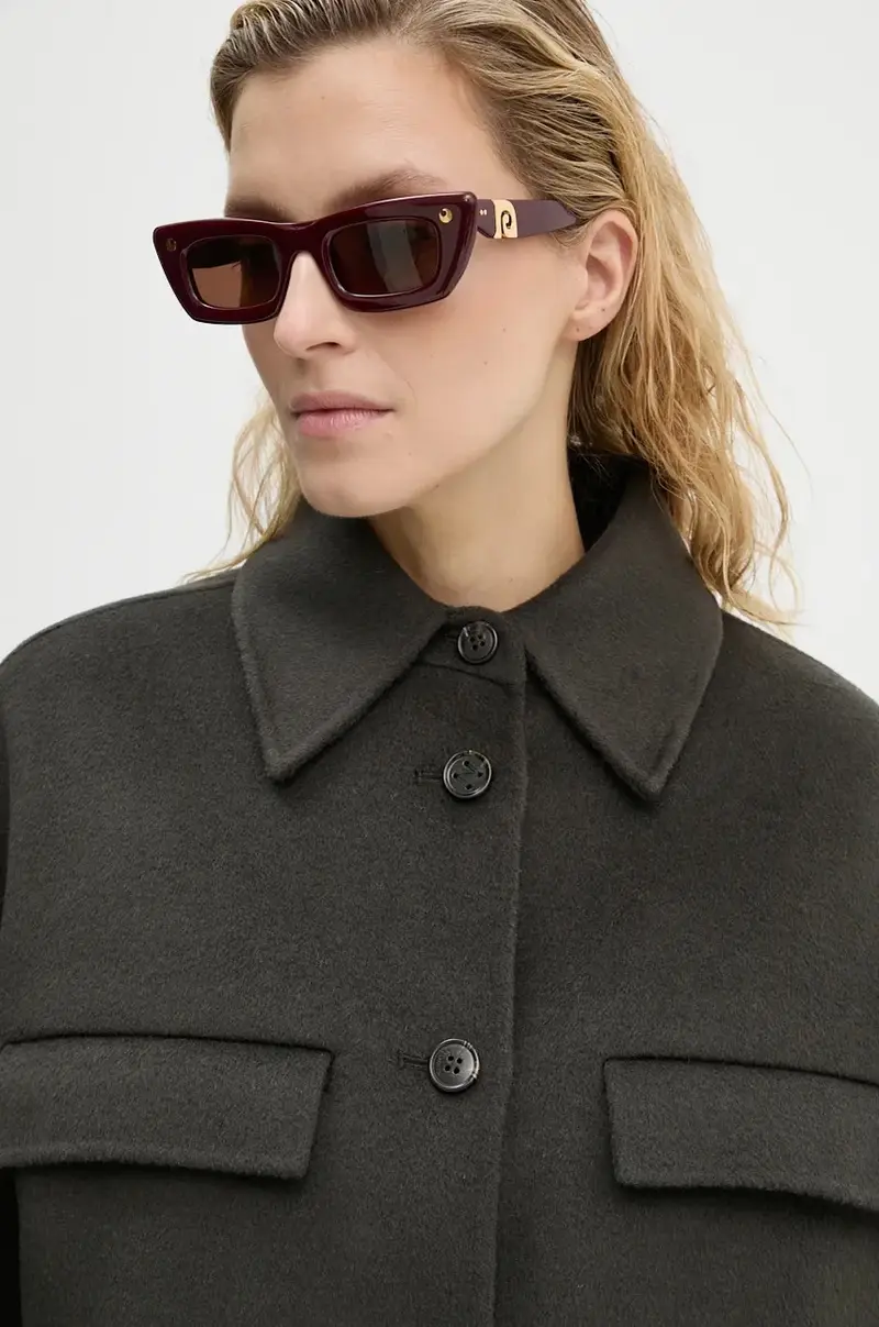 giacca in lana NEVELLE colore grigio NW24PFSG27197 miniatura 5