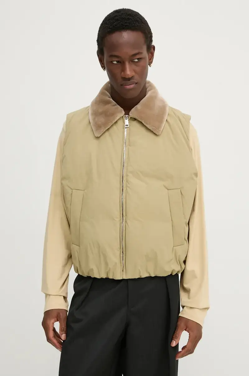 Nanushka Gilet Uomo Beige 2241632