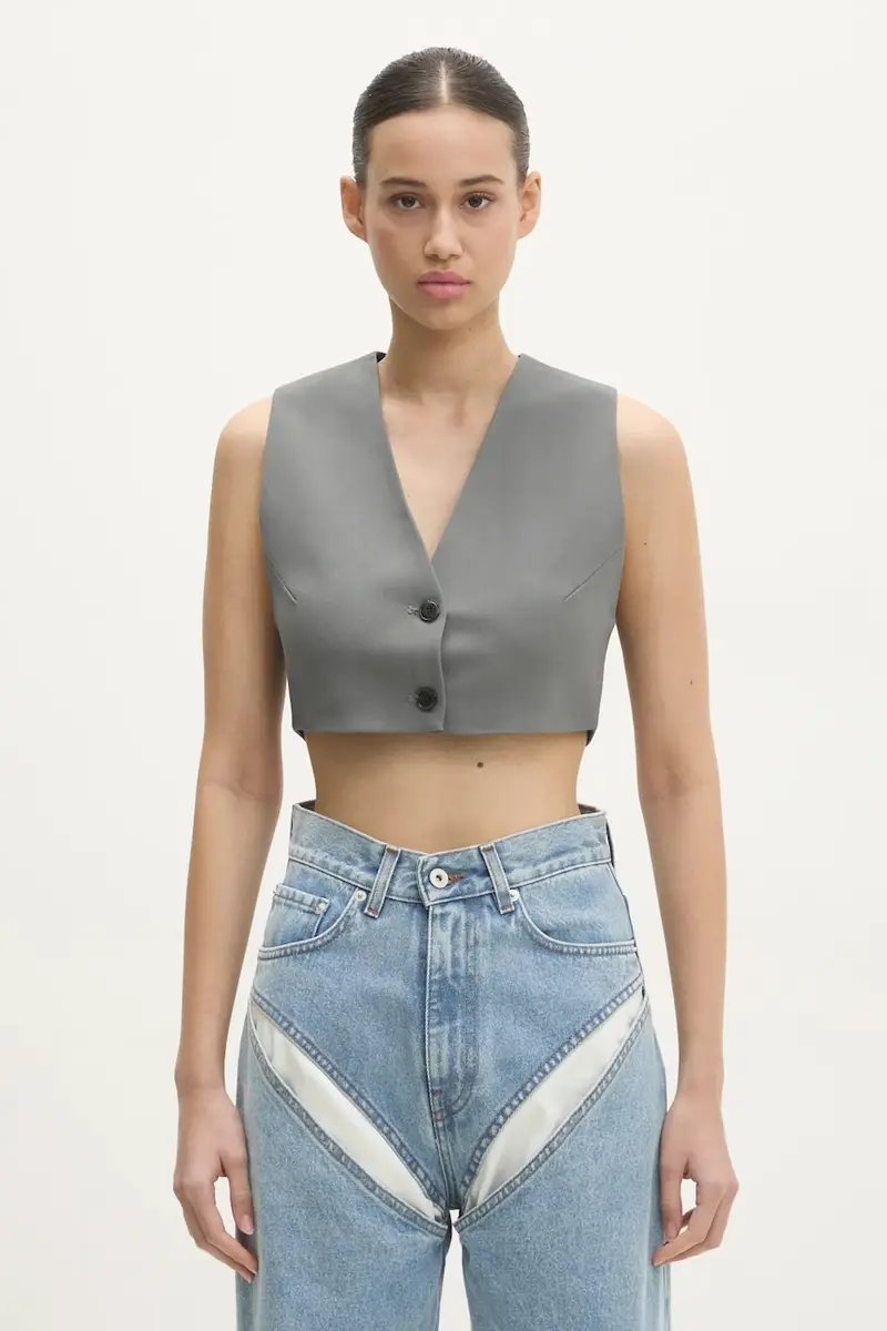 gilet SUREE colore grigio NW24PFTP18455