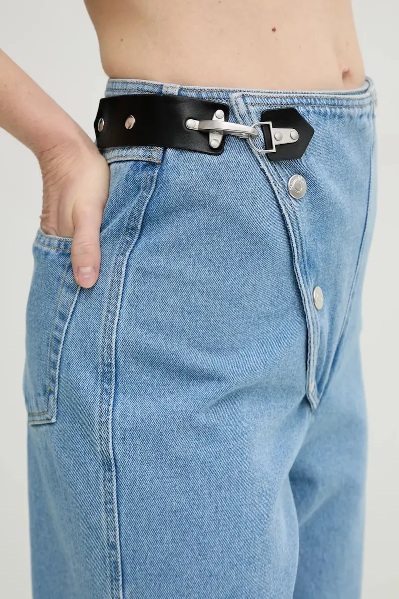 Nanushka Jeans Donna Blu 3580443 miniatura 4