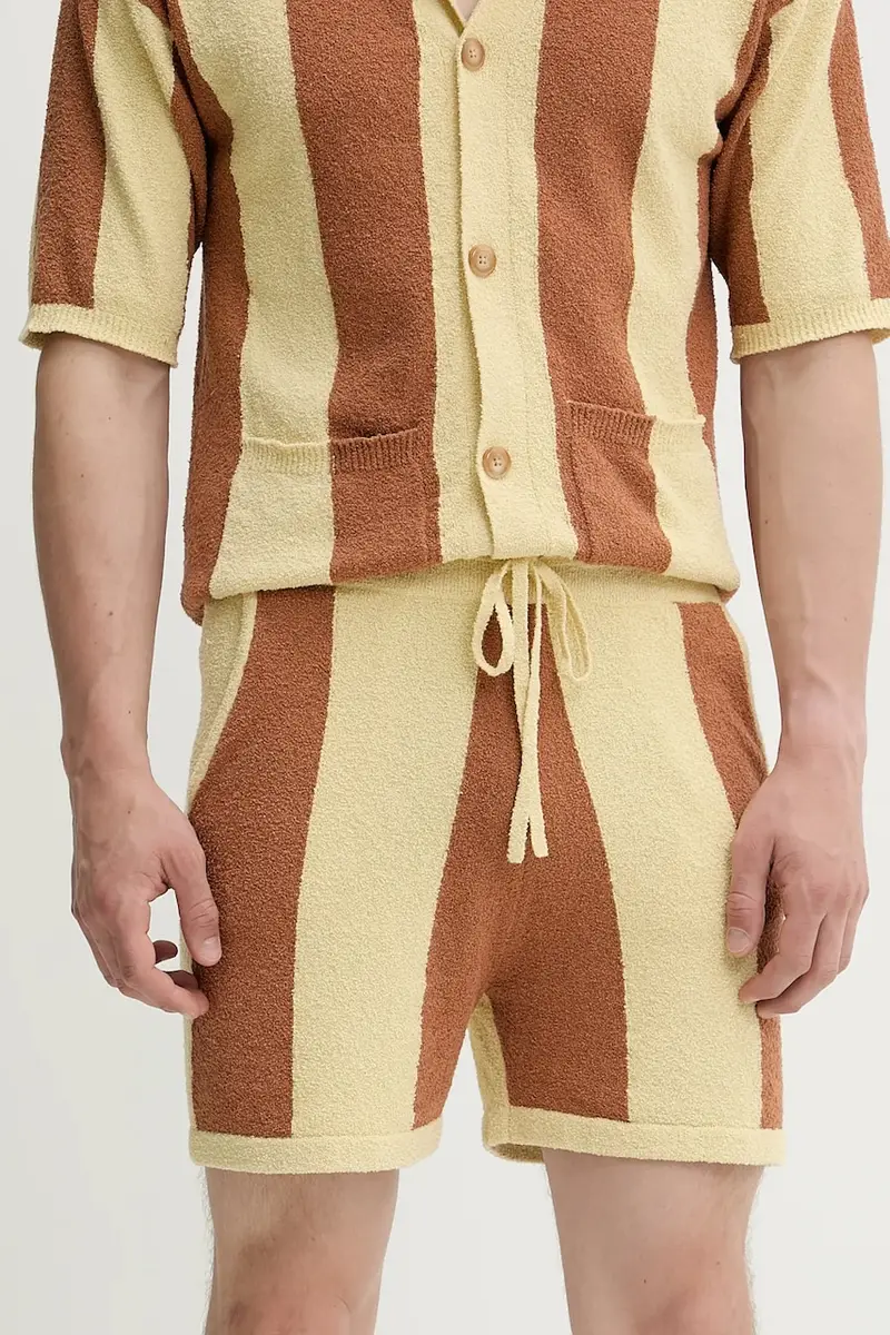 pantaloncini BRENT uomo colore beige NM25SSST10811