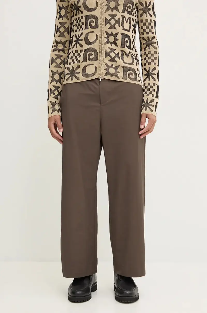 pantaloni ARNAUD uomo colore marrone NM24PFPA02397