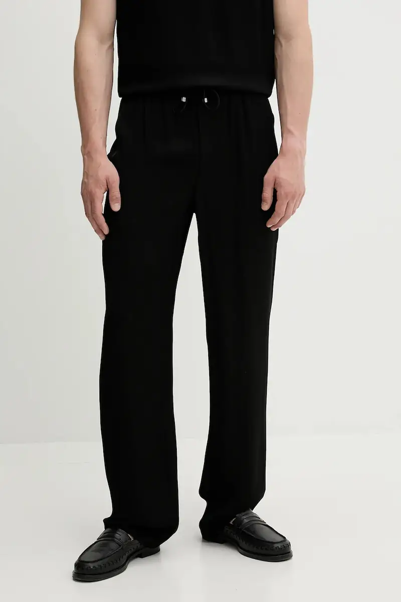 pantaloni DEMIS uomo colore nero NM25SSPA11399