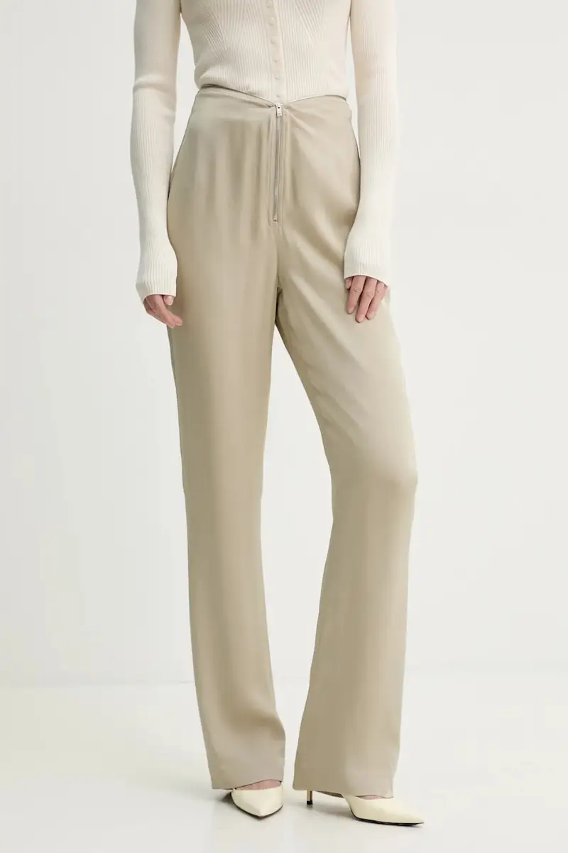 pantaloni LINETT donna colore beige NW25RSPA19572