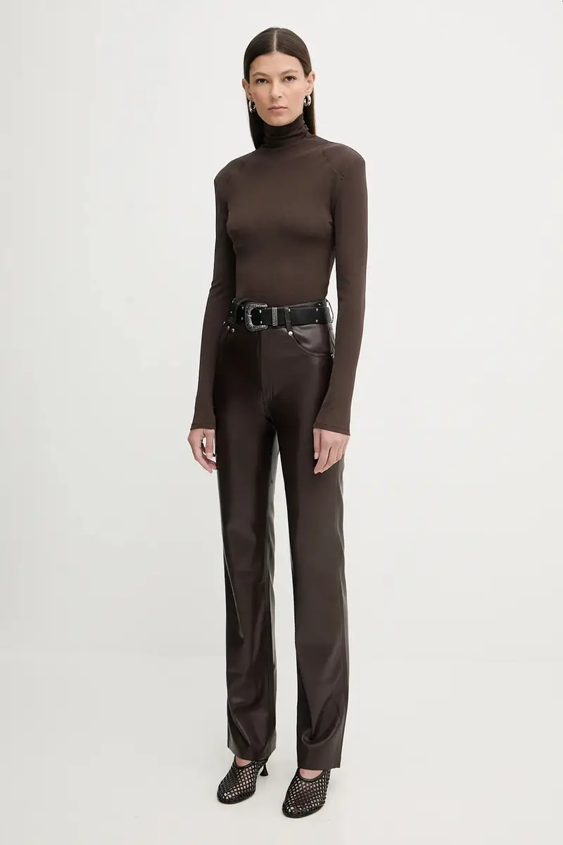 pantaloni Marrone miniatura 2