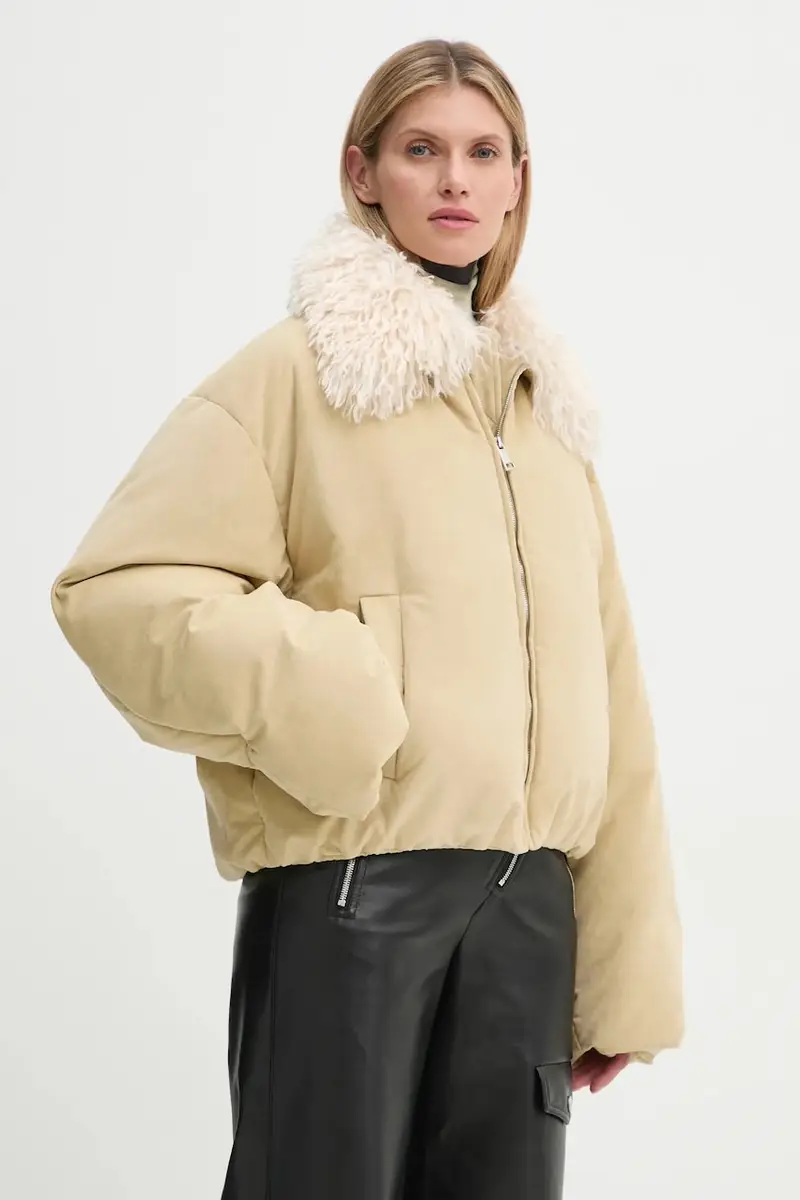 piumino ZACHARIE donna colore beige NU24FWOW45873