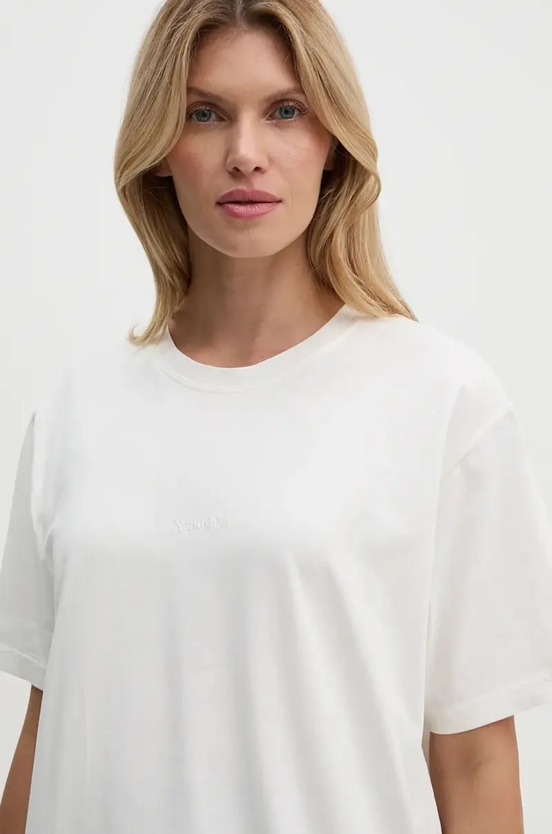 Nanushka T-shirt Donna Beige 2241598