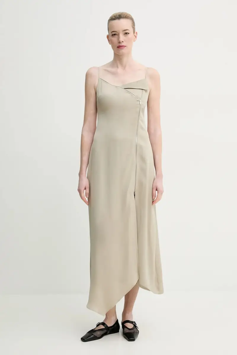 vestito ALBINA colore beige NW25RSDR19172