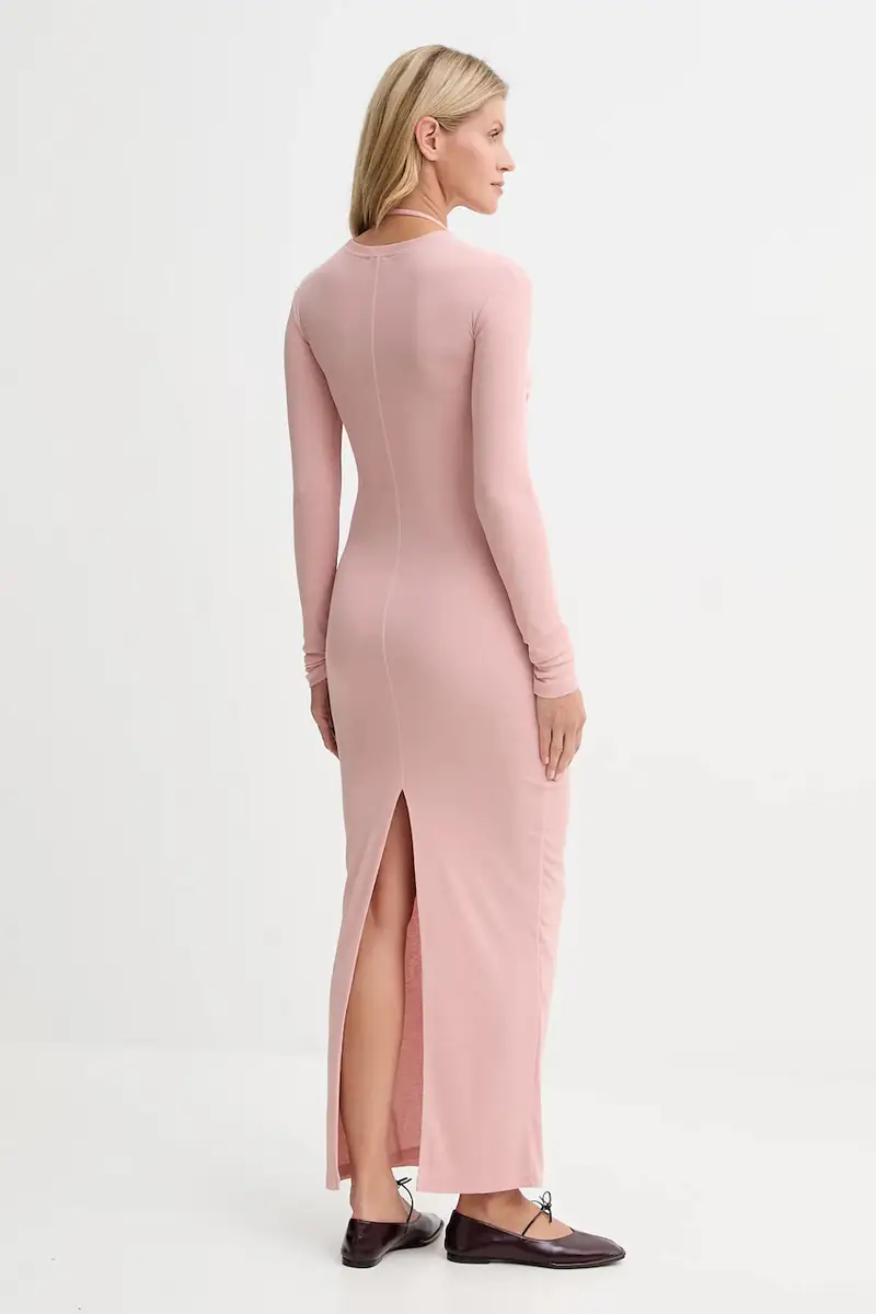 vestito colore rosa NW25PFDR07931 miniatura 3