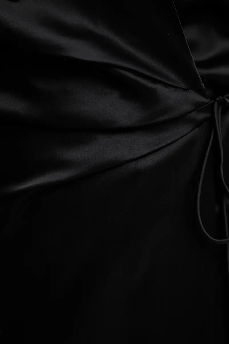 vestito LAIS colore nero NW20CRDR03199 miniatura 5