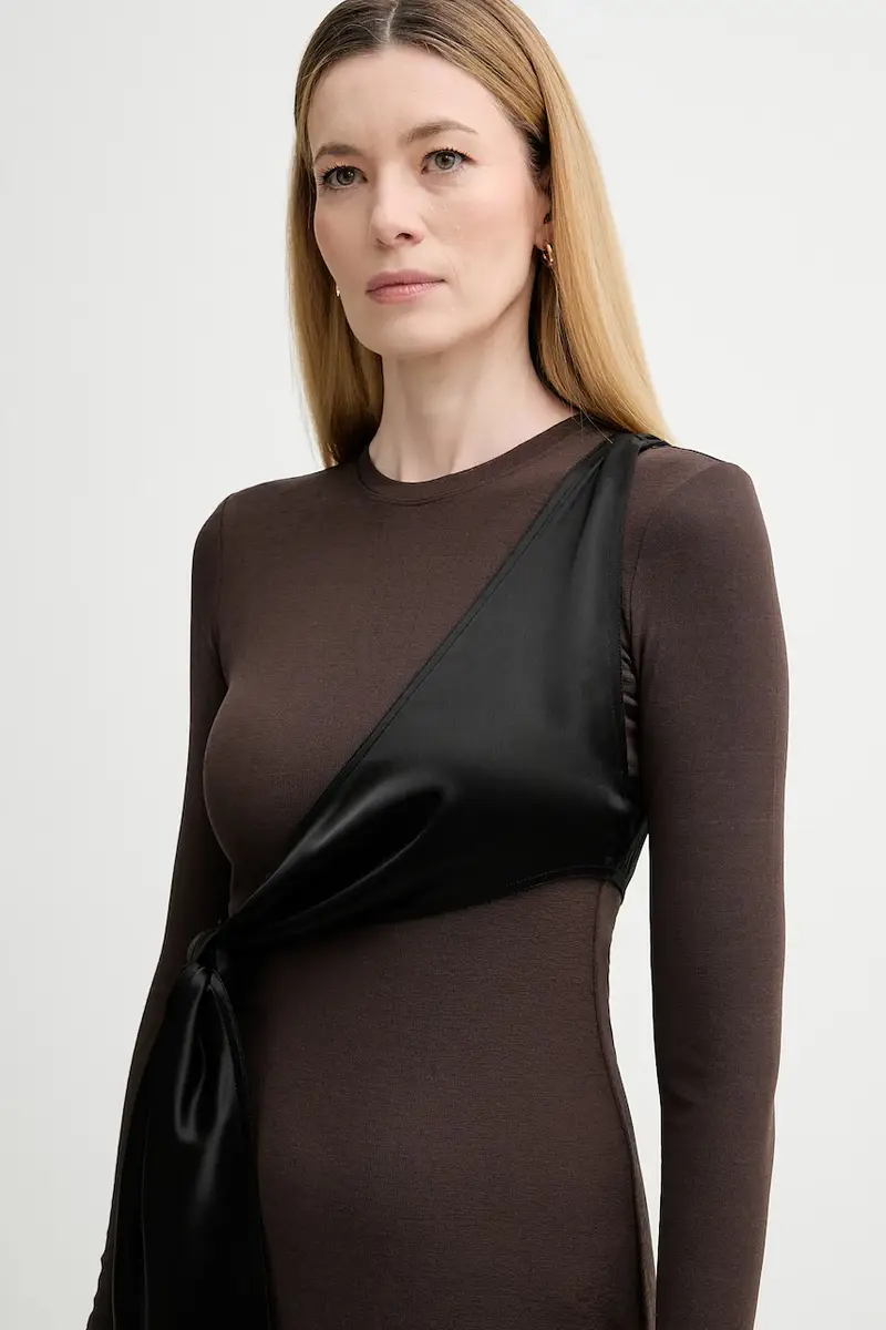 vestito Marrone miniatura 4