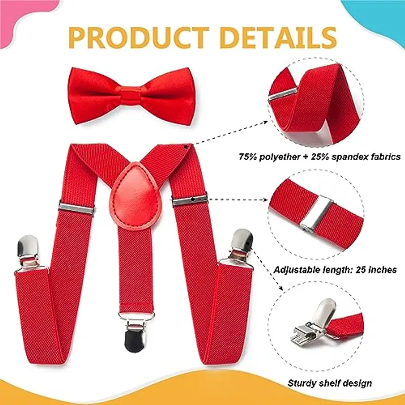 NANXJIUR Bretelle Rosso 2008607 miniatura 3