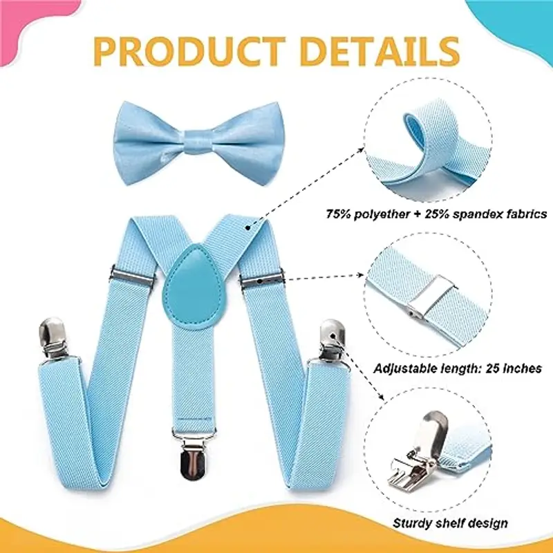 NANXJIUR Bretelle Azzurro 2008600 miniatura 3