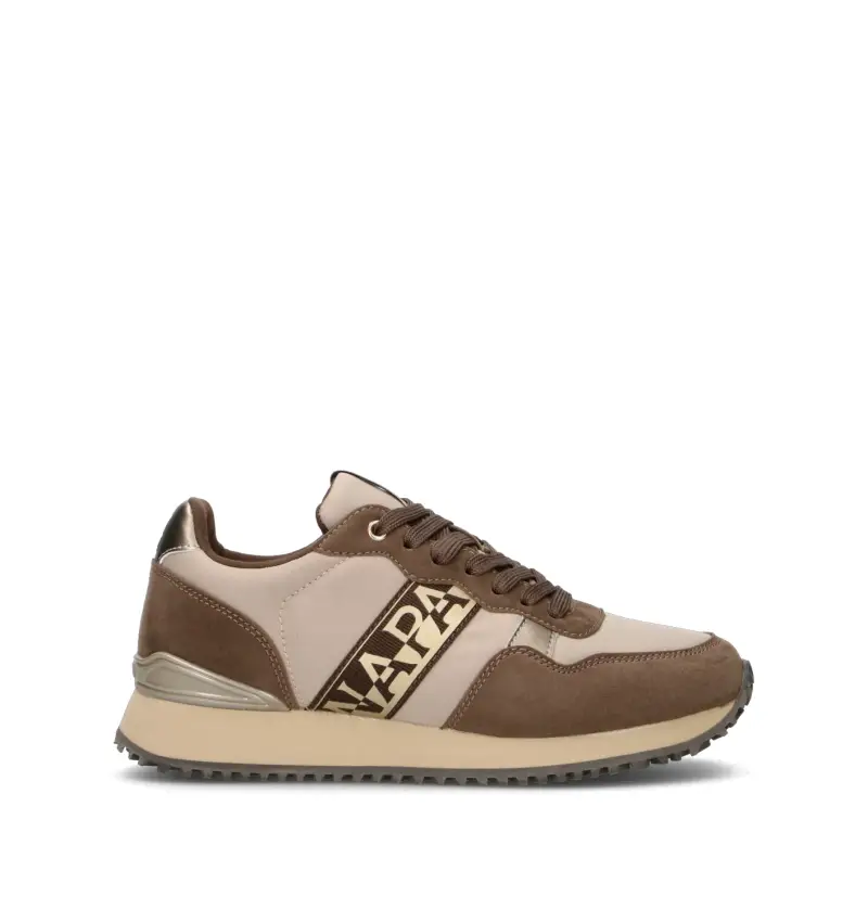 Sneaker donna marrone/beige Vario