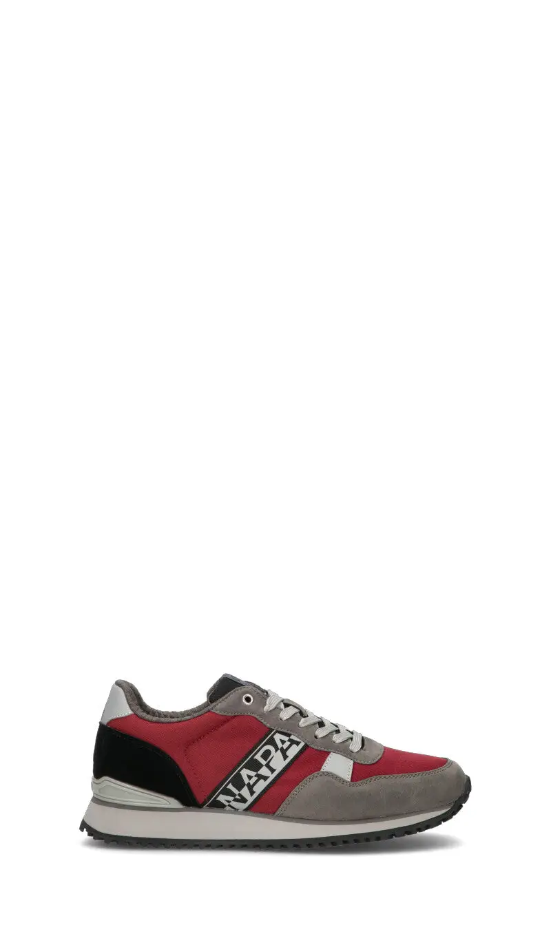 Sneaker uomo bordeaux/grigia Vario