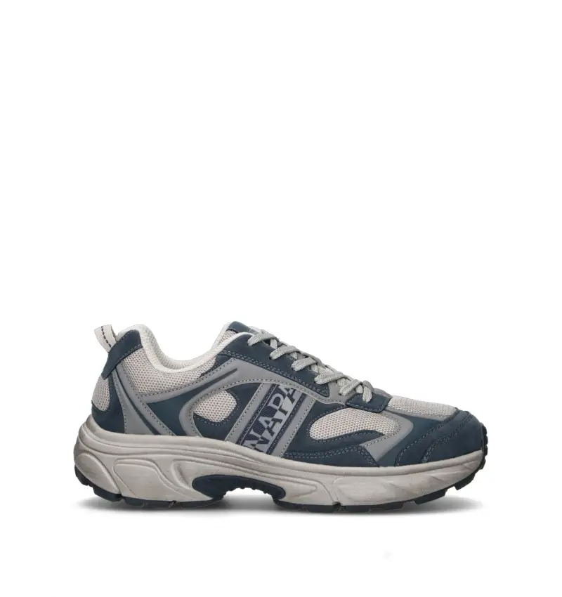 Sneaker uomo grigia/blu Vario