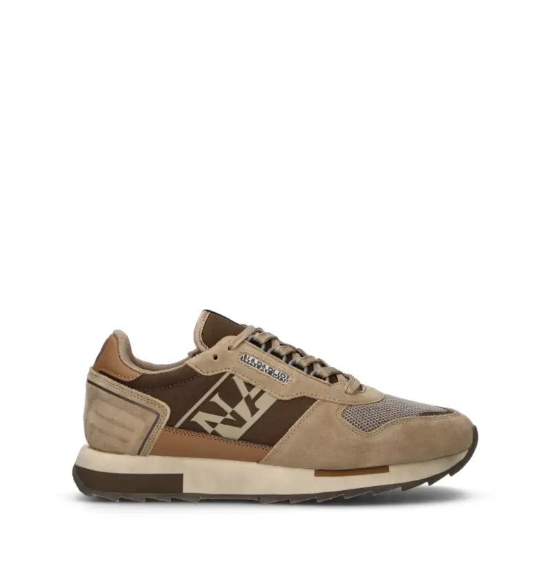 Sneaker uomo marrone/beige Vario