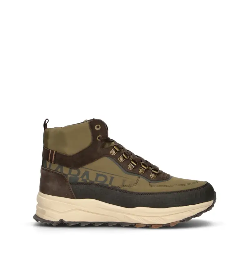 Sneaker uomo militare/marrone Vario
