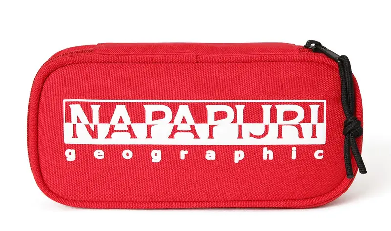 Astuccio scuola Napapijri Happy Red Tango