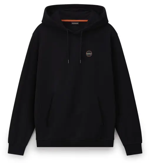 B-Badge M - felpa con cappuccio - uomo Black