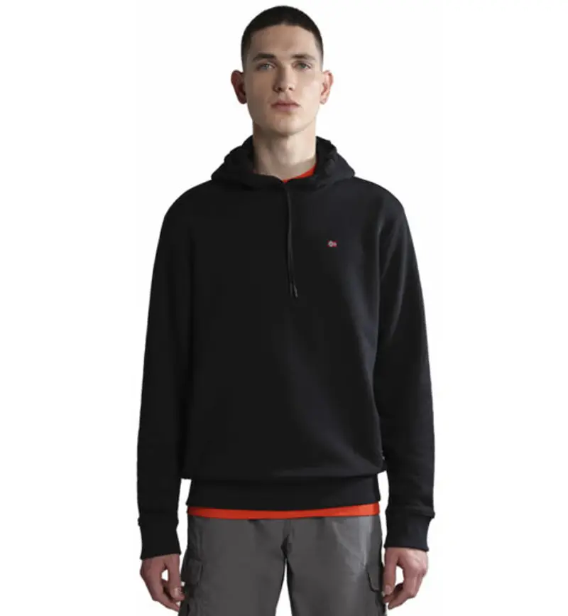 Balis H M - felpa con cappuccio - uomo Black