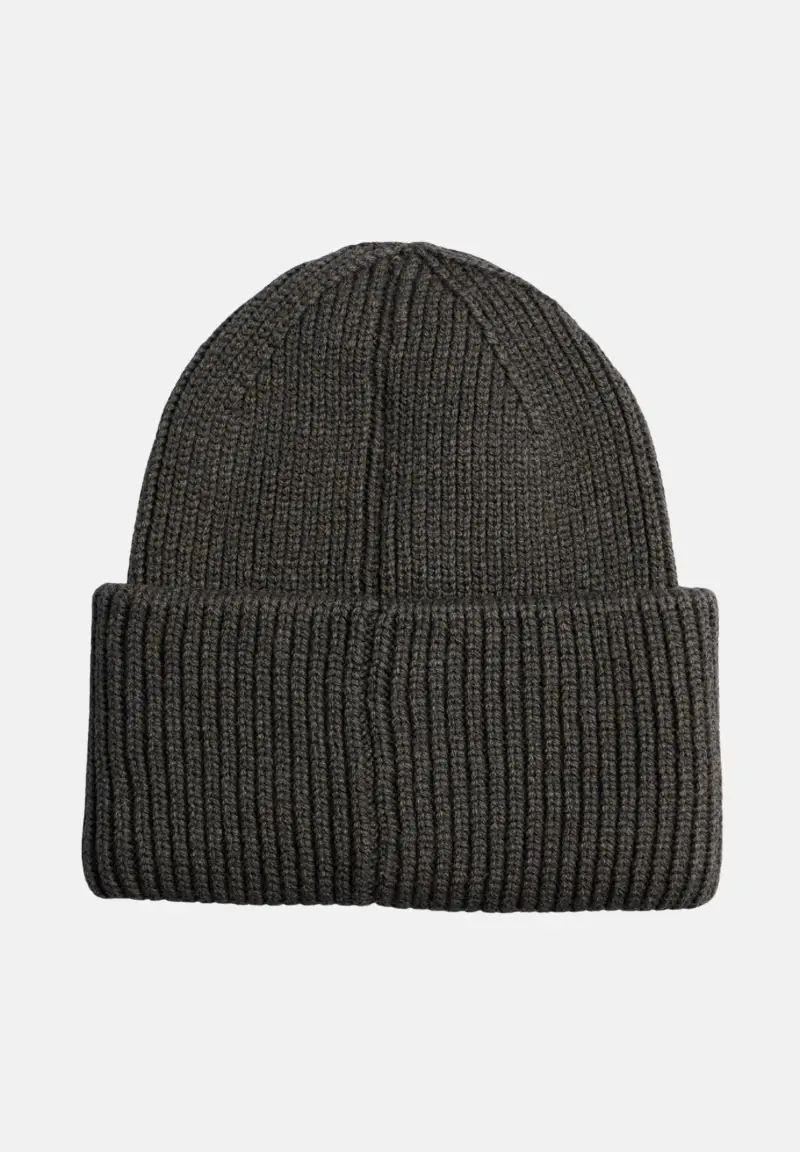 Berretto di lana verde militare per uomo e donna con bandiera miniatura 2