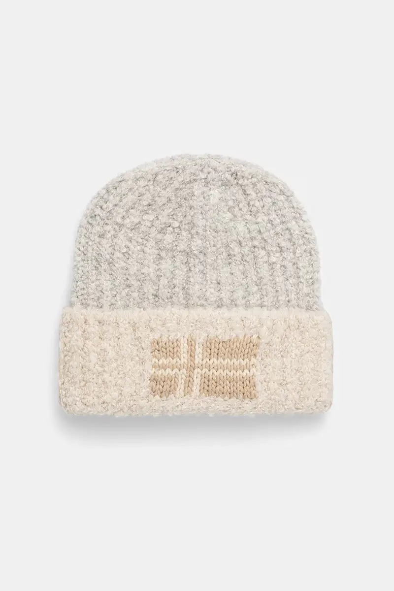 berretto in misto lana F-Baita colore beige NP0A88Y3N1J1