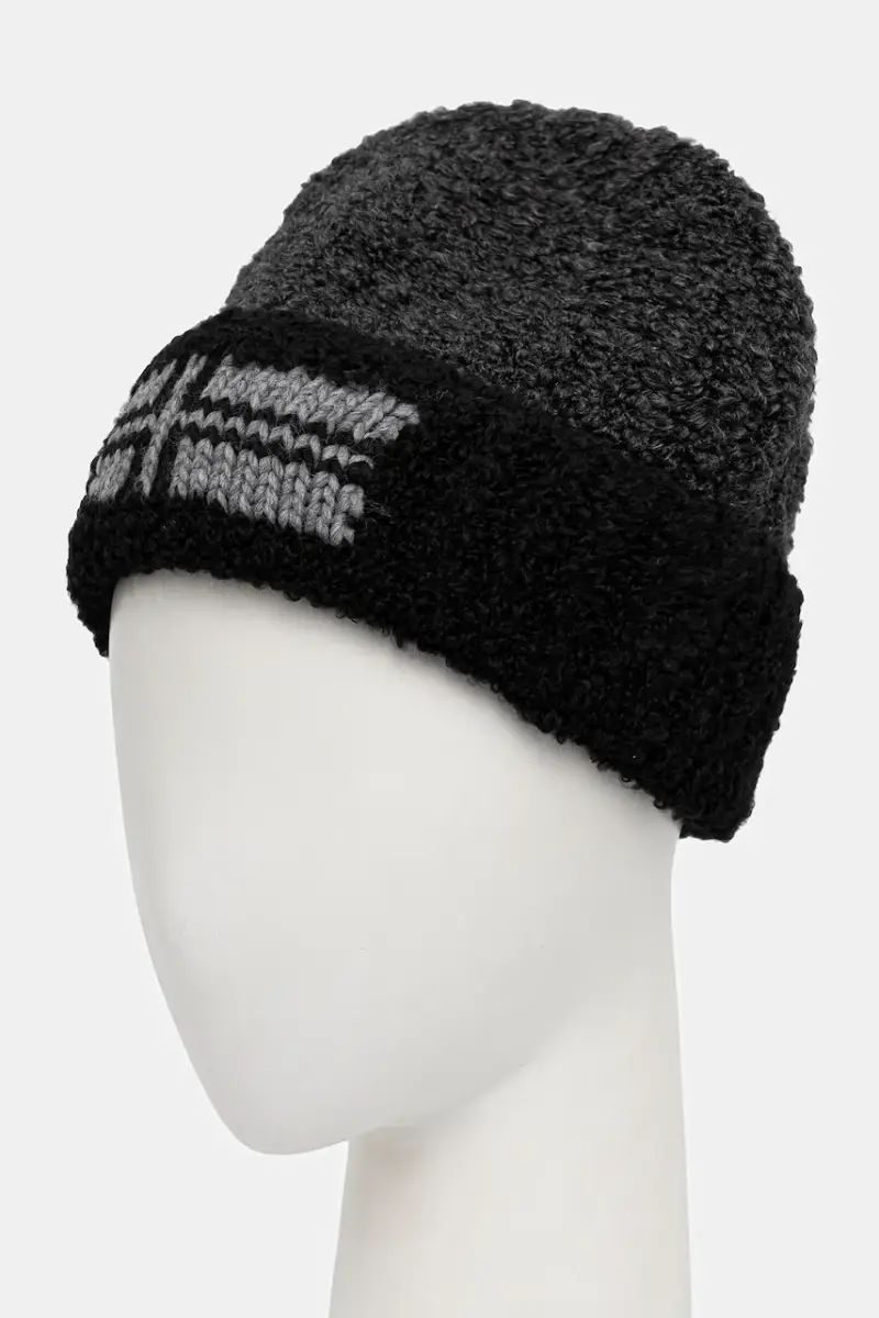 berretto in misto lana F-Baita colore grigio NP0A88Y39411 miniatura 2