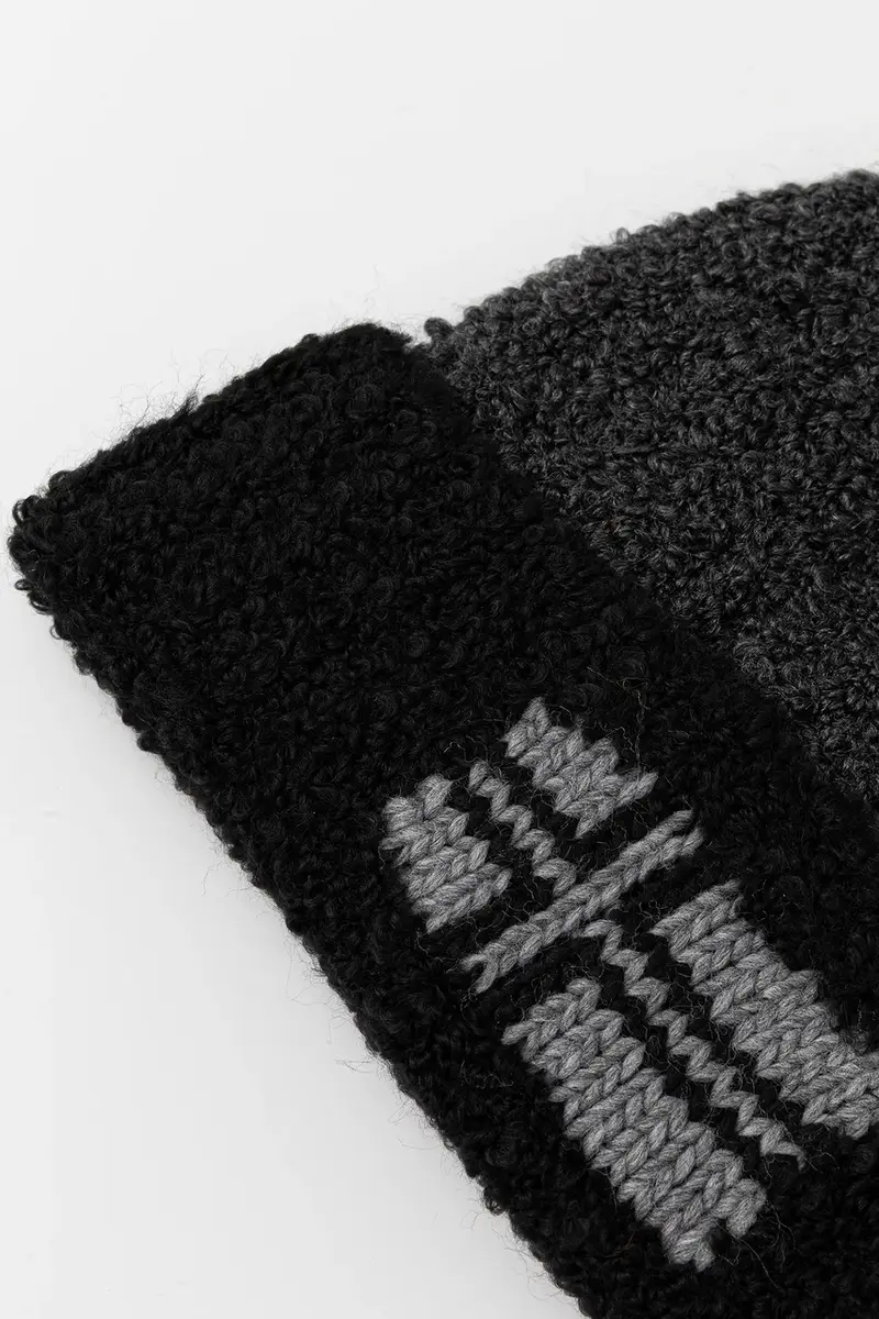 berretto in misto lana F-Baita colore grigio NP0A88Y39411 miniatura 3